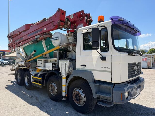 Concrete pump truck MAN FE 460 A