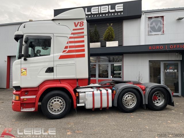Standard tractor unit SCANIA R 580 LA6x2/4MNB*VollLuft*Lift*Standklima*70to*