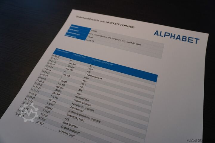 Kastenwagen Ford Transit Custom 2.0 TDCI EURO 6 - Airco - Cruise...