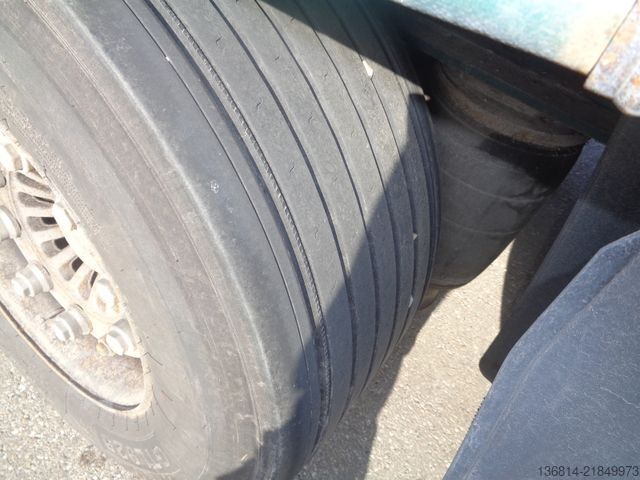 Open semitrailer with tarp KÖGEL S24-1 Mega 435/50 R19,5 Liftachse SAF