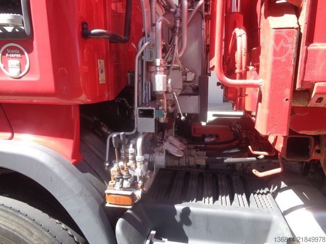 Tipper truck SCANIA R580 6x4 BB Bordmatik WE-System Retarder AHK
