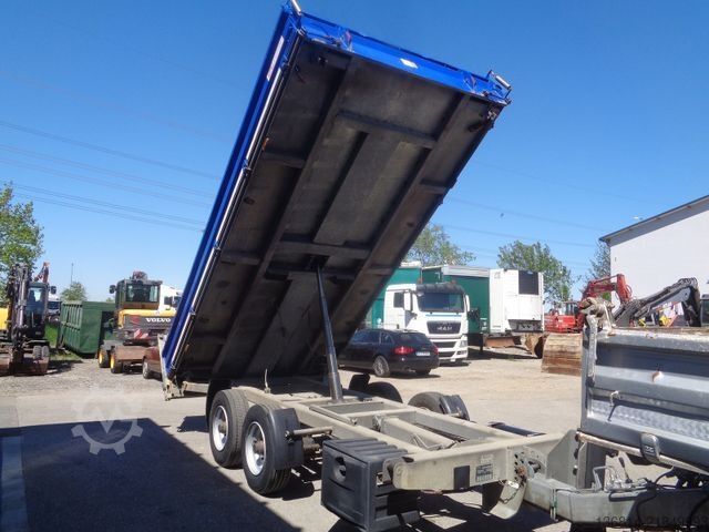 Three-way tipper trailer  Münz Tandemkipper 11.000 kg Absenkkipper