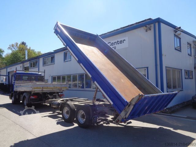 Three-way tipper trailer  Münz Tandemkipper 11.000 kg Absenkkipper