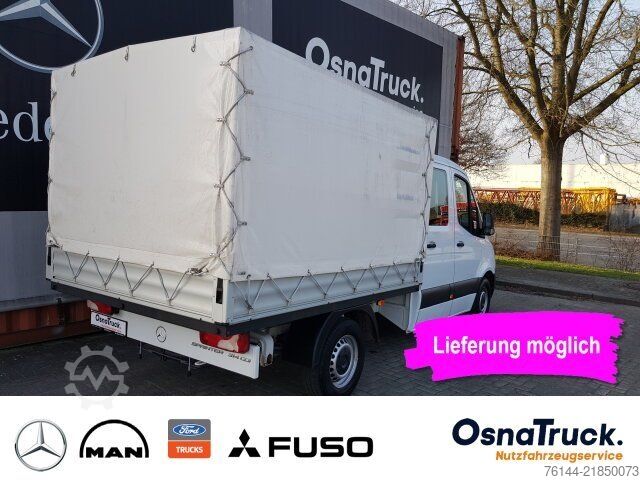 Van MERCEDES-BENZ Sprinter 314 CDI DOKA Pritsche/Plane Klima,Tempo