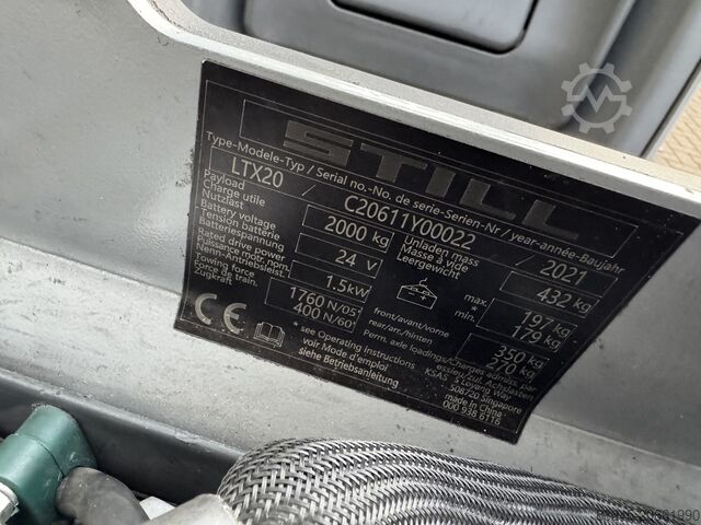 VS-22511 Elektro-Schlepper Still LTX20, Baujahr 2021, 2000 Tonnen Zugkraft STILL LTX20