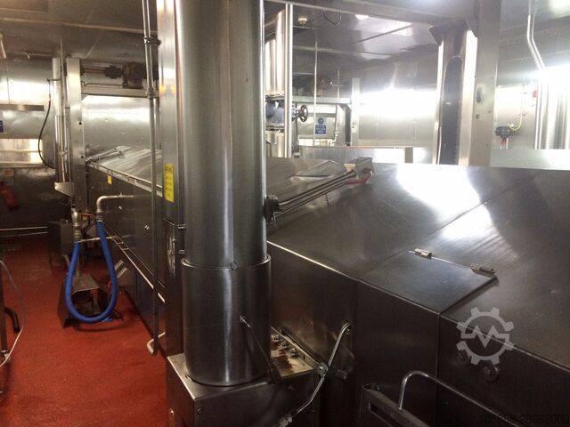 Inline fryer 1m wide GEA EasyFryer BRN3000/1000