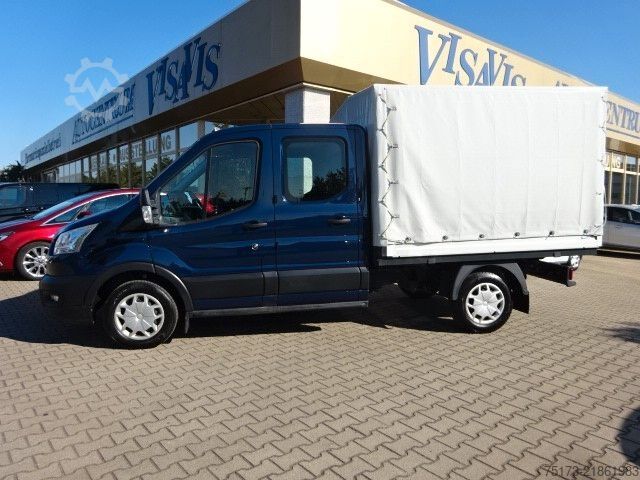 Curtain sider van FORD Transit Doka Pritsche L2 Trend 130PS Plane SHZ