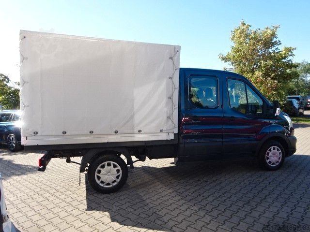 Curtain sider van FORD Transit Doka Pritsche L2 Trend 130PS Plane SHZ