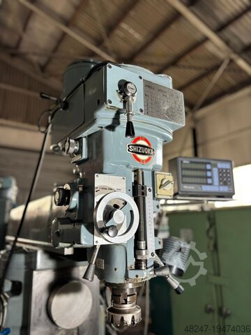 Horizontal milling machine Shizuoka Turret Mill