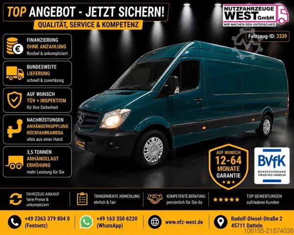 High top van MERCEDES-BENZ Sprinter 316 CDI Maxi XXL Extra Lang+Hoch*1.Hand