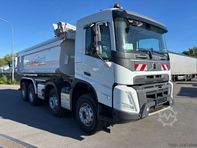 Tipper truck VOLVO FMX 500 8X4 Hinterkipper SchmitzCargobull 16,2m3