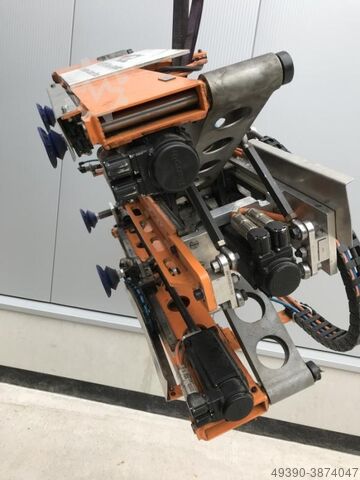 Vakuum-Hebegerät, Vakuumheber; Sonderanfertigung als Handlinggerät für einen Industrieroboter, Vakuu PIAB