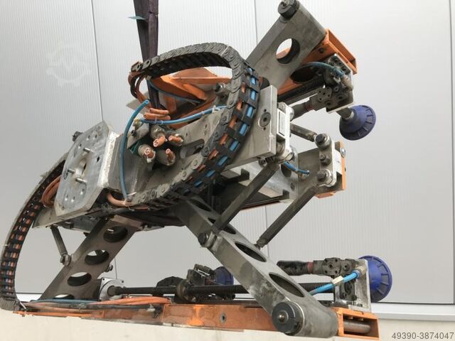 Vakuum-Hebegerät, Vakuumheber; Sonderanfertigung als Handlinggerät für einen Industrieroboter, Vakuu PIAB