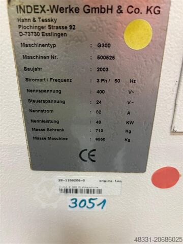 CNC Turning- and Milling Center INDEX G300