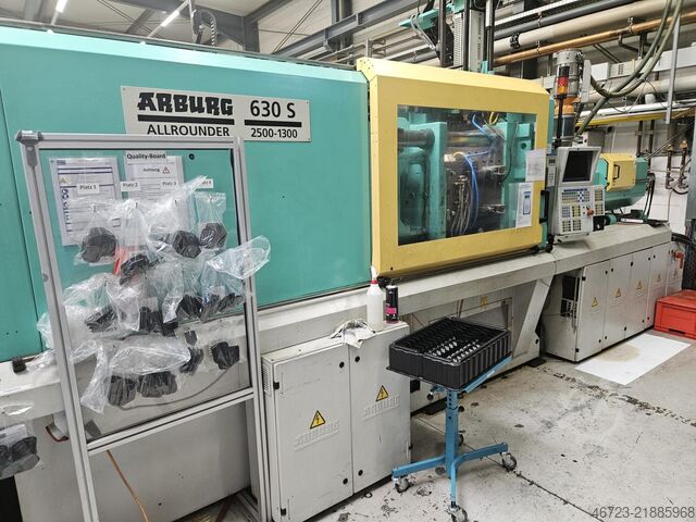 Injection molding machine Arburg Allrounder 630 S 2500-1300