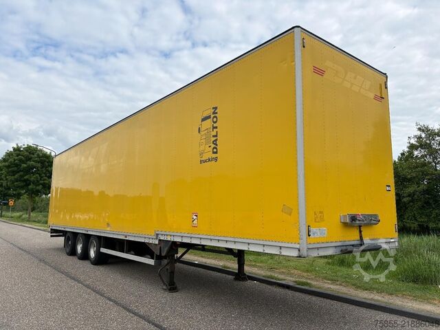 Box body Talson F 1227 Mega / Closed Box / BPW Axles / NL Trailer