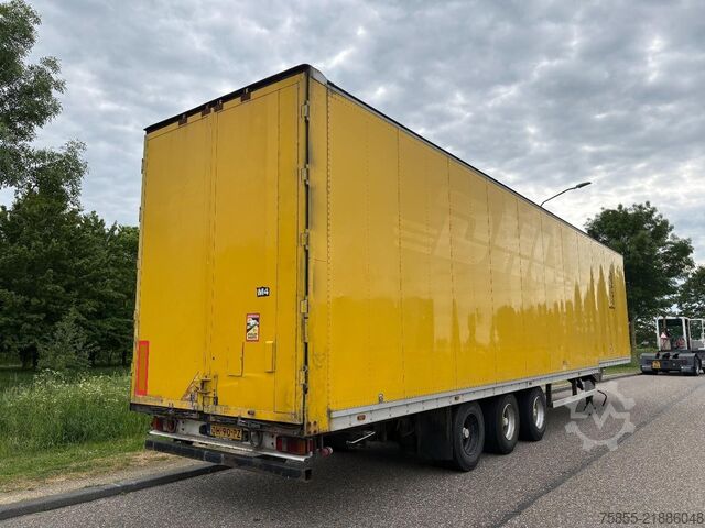 Box body Talson F 1227 Mega / Closed Box / BPW Axles / NL Trailer