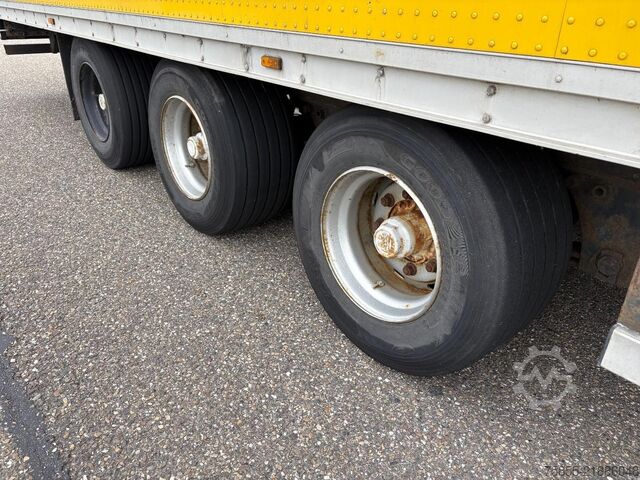Box body Talson F 1227 Mega / Closed Box / BPW Axles / NL Trailer