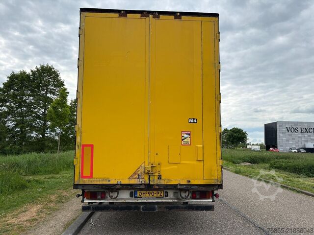 Box body Talson F 1227 Mega / Closed Box / BPW Axles / NL Trailer