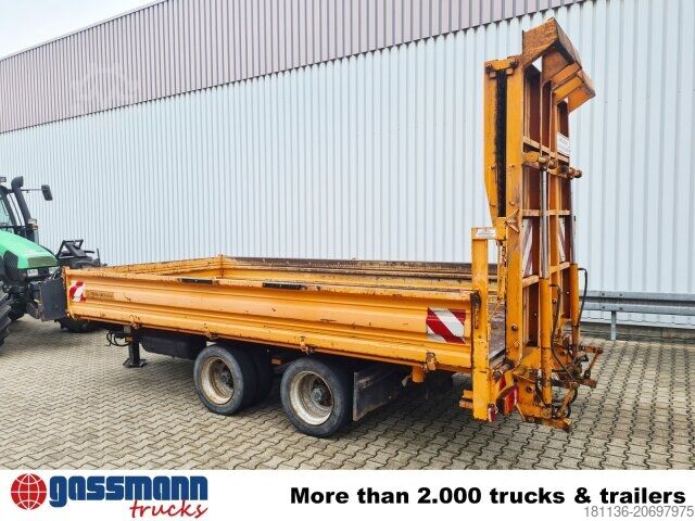 Dreiseitenkipper Anhänger Müller-Mitteltal ETK-TA, hydr. Auffahrrampen