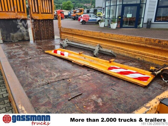 Dreiseitenkipper Anhänger Müller-Mitteltal ETK-TA, hydr. Auffahrrampen