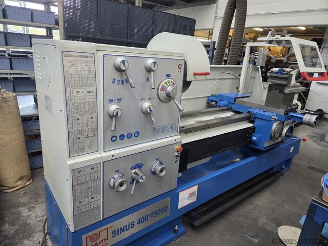Mechanikerdrehmaschine Knuth SINUS 400/1500 D