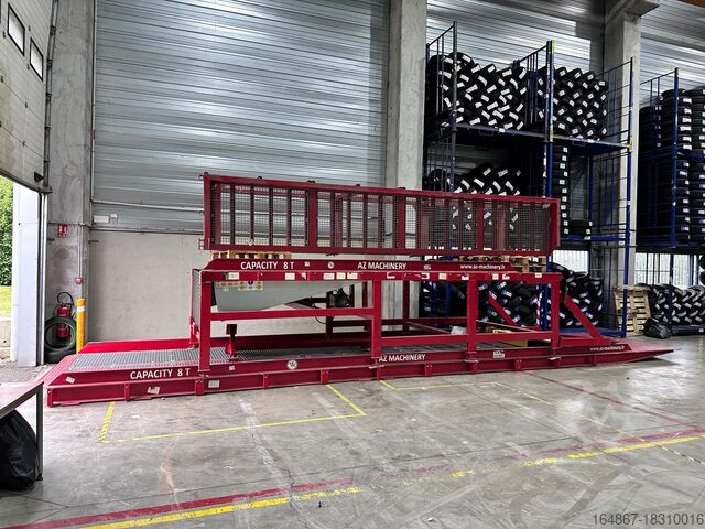 Pallet storage AZ MACHINERY Rampe fixe de chargement