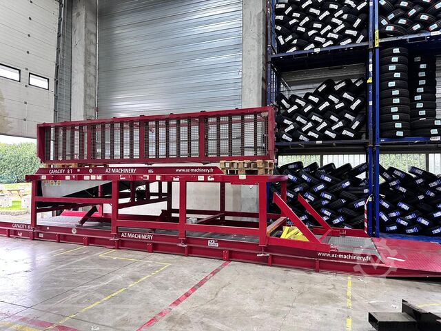 Pallet storage AZ MACHINERY Rampe fixe de chargement