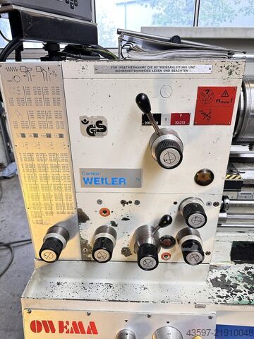 Center lathe WEILER Condor B