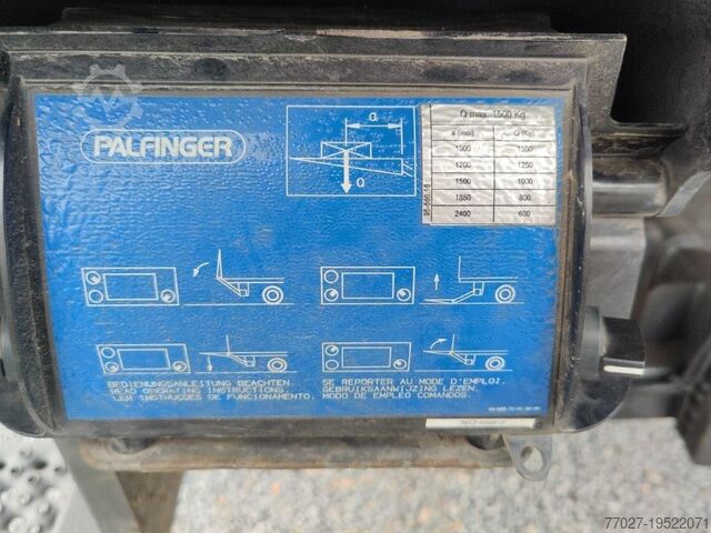 Loading platform Mercedes-Benz Atego 1224 Euro6