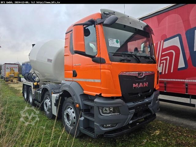 Betonmischer LKW MAN TGS (TG3) 32.400 8x4 BB CH Betonmischer Stetter