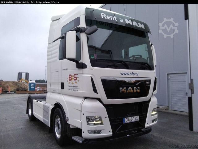 Standard SZM MAN TGX 18.500 4x2 LLS ZF 16 S Luft Luft Leder Intar