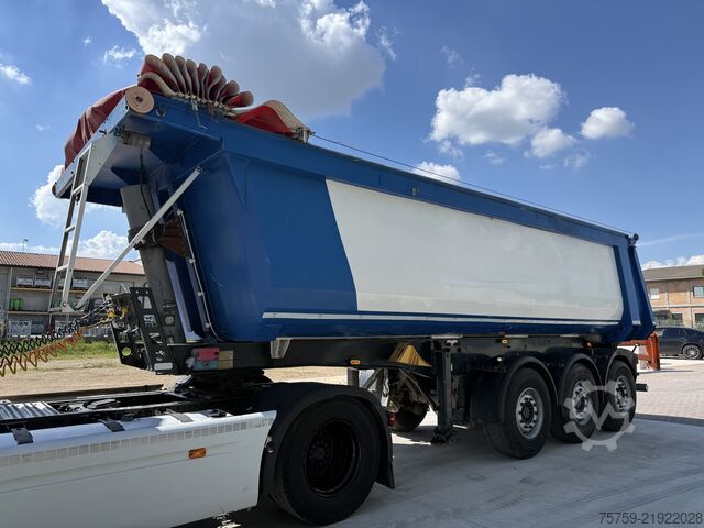 Dump semitrailer Schmitz Cargobull SKI 24L Kipper 26cbm mit Plane