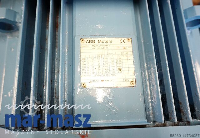 Holzhacker Schredder KLOCKNER 180x400L-2WT