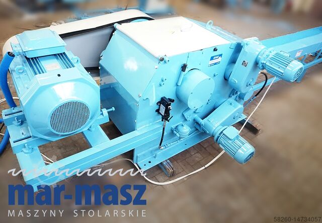 Holzhacker Schredder KLOCKNER 180x400L-2WT