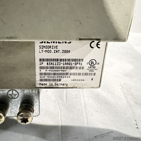Electronics / Drive technology SIEMENS 6SN1123-1AA01-0FA1