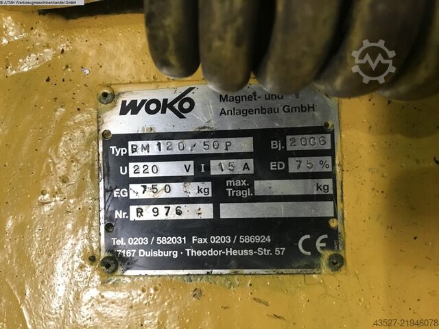 Lifting magnets WOKO RM120/50P