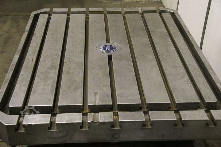 Clamping plate with T-slot Wotan 1000 x 1260 mm