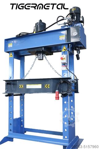 Hydraulic Press Workshop Press 150t Tigermetal Werkstattpresse 150 Tonnen WH150