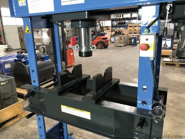Hydraulic Press Workshop Press 150t Tigermetal Werkstattpresse 150 Tonnen WH150