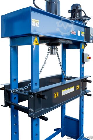 Workshop press straightening press Tigermetal Hydraulische Werkstattpresse 60 Tonnen