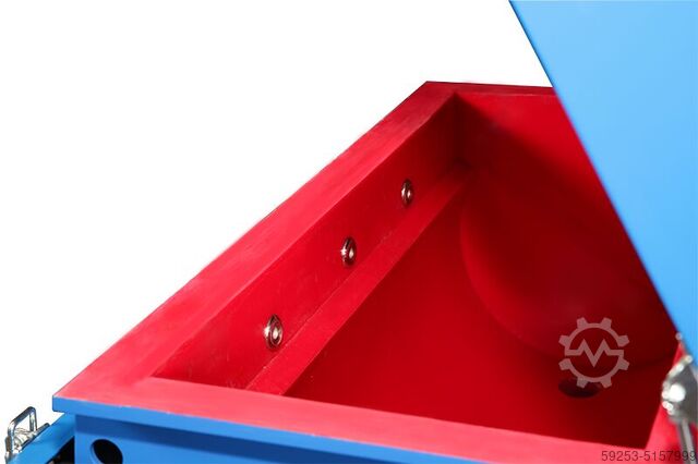 Trough vibrator slide grinding machine Eurotec Innovation Trogvibrator TV45 Gleitschleifanlage