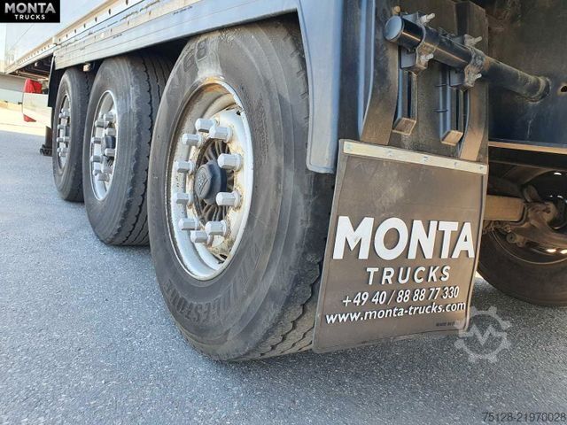Box semitrailer KRONE Koffer Auflieger, BPW, Lochsystem, Liftachse 2x