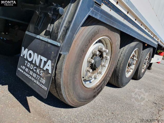Box semitrailer KRONE Koffer Auflieger, BPW, Lochsystem, Liftachse 2x