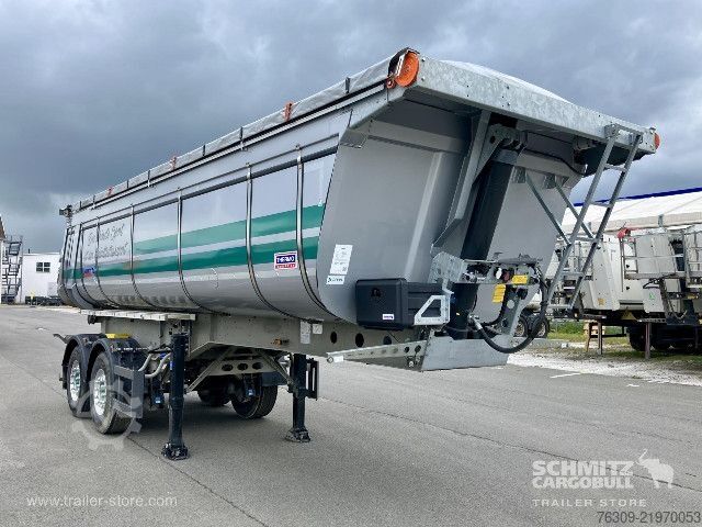 Tipper semitrailer Schmitz Cargobull Kipper Stahlrundmulde Thermomulde 24m³