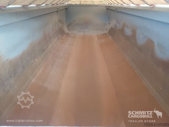 Tipper semitrailer Schmitz Cargobull Kipper Stahlrundmulde Thermomulde 24m³