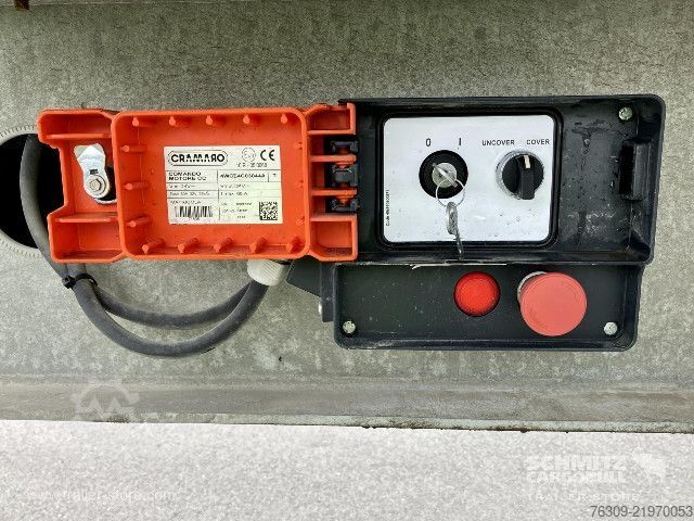 Tipper semitrailer Schmitz Cargobull Kipper Stahlrundmulde Thermomulde 24m³