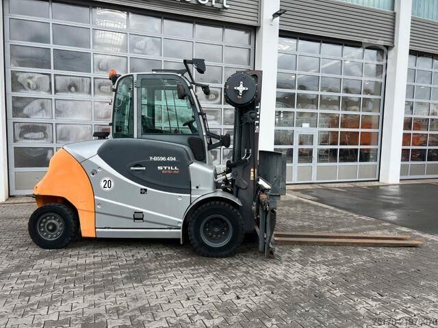 Forklift Still RX70-80 / Duplex: 4.70m! / Zinkenversteller / SS