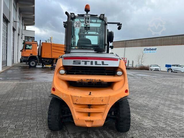 Forklift Still RX70-80 / Duplex: 4.70m! / Zinkenversteller / SS