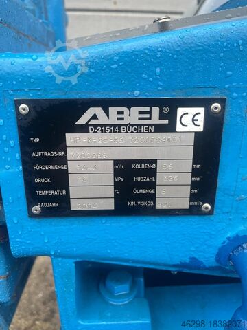 Hochdruckpumpe gebraucht Abel HP-K-25-56